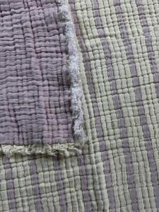 100% algodón 8 capas muselina rosa claro manta para bebés y niños XL 120x100 cm Color Coral para viajes vacaciones en la playa - Product Image 5