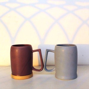 Ensemble de service à salade en bois avec spatules, mug en céramique Cove, ustensiles durables faits à la main, best-seller - Product Image 6