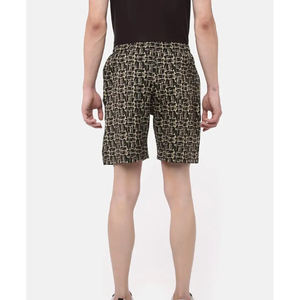 Shorts décontractés pour hommes Trendy 100% coton Design personnalisé motif solide couleur unie - Product Image 2