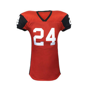 Uniforme de Fútbol Americano Unisex de Última Tendencia, Diseño Personalizado con Nombre del Equipo, Impresión Personalizada de Alta Calidad, Antibacteriano 100% - Product Image 5