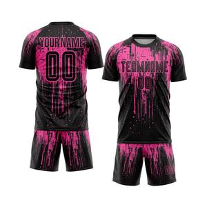 Uniforme de Fútbol Sublimado Personalizado, Pantalones Cortos Impresos, 100% Poliéster, Precio al por Mayor, Fabricación Directa de Fábrica para Grandes Cantidades - Product Image 3