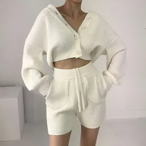 Nuevo estilo de talla grande para mujer Casual frontal transpirable Otoño e Invierno 100% suéteres de algodón para adultos - Product Image 5