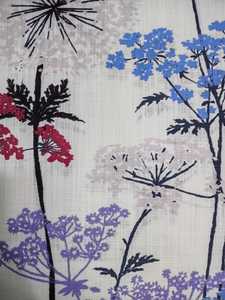 Personnalisé de haute qualité 100% lin Boho fleur imprimé maison Textile rideaux tissu Premium pour rideaux - Product Image 4