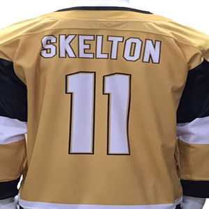 ชุดฮอกกี้น้ำแข็งผู้ชายแบบกำหนดเอง ระบายอากาศได้ดี ชุดกีฬาโพลีเอสเตอร์ใหม่ ราคาประหยัด ชุดฮอกกี้น้ำแข็งแบบระเหิดสี ระบายอากาศได้ดี - Product Image 5