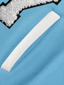 Veste universitaire pour homme avec col montant et logo sur le devant, style vintage - Veste universitaire respirante en gros pour homme - Product Image 4