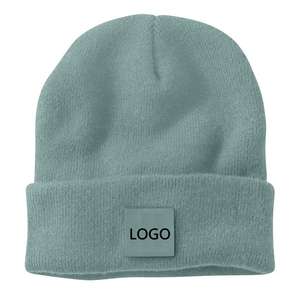 OEM Wholesale Custom-Made Acrylic Embroidered Beanies Cuffed Customized Colors Adults Sports Team Printed High-quality Winter - Product Image 1