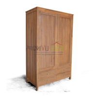 Armario Minimalista de Madera de Teca Sólida en Oferta, para Dormitorio, Oficina en Casa y Uso en Hoteles, de Indonesia