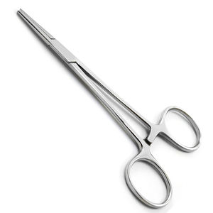 Pince hémostatique manuelle Crile en acier inoxydable avec pointe droite incurvée pour dissections émoussées tenant des sutures en chirurgie artérielle - Product Image 4