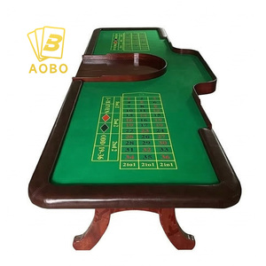 Mesa de Ruleta de Diseño Especial Moderno para Casino, Área de <span class=keywords><strong>Apuestas</strong></span> Doble, Mesa de Ruleta de Doble Diseño - Product Image 2