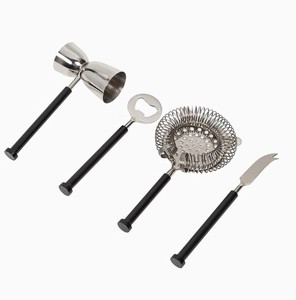 Ensemble d'outils de barman professionnel Ensemble de barres noires en métal à prix abordable - Product Image 5