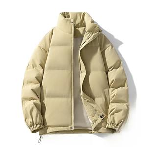 Chaqueta acolchada de algodón de invierno elegante para mujer, nueva Parka de nieve, cuello levantado, cinturón, bolsillo, abrigo grueso y cálido de punto - Product Image 4