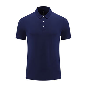 Nouveau Polo de Sport à Séchage Rapide 2024 90% Polyester 10% Spandex Logo de Sublimation Personnalisé Unisexe pour Polo de Golf Homme Doux - Product Image 2