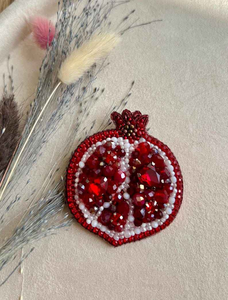 Broches Broches Broches Femmes Broche Brodée Faite À La Main par glowin fashion - Product Image 4