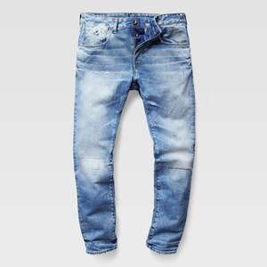 Pantalones vaqueros ajustados de algodón para hombre, cintura media, invierno, informales, transpirables, ligeros, lavados, rectos, estilo Bangladesh, Vaqueros - Product Image 2