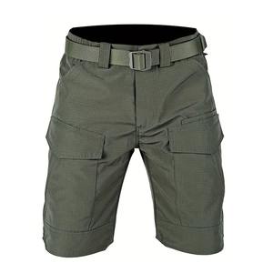 Pantalones cortos tácticos Cargo de verano para hombre, pantalones cortos de playa de punto transpirables con cintura elástica resistentes al desgaste y de secado rápido - Product Image 6