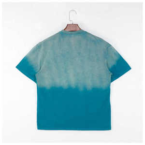 Camiseta personalizada Sun Faded Acid Wash Ringer, camiseta Vintage de talla grande para hombre, ajuste Regular 100% algodón tejido - Product Image 6