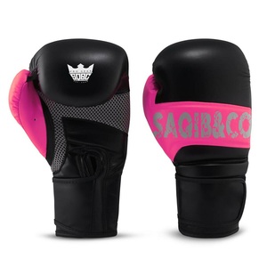 Guantes de boxeo duraderos con logotipo personalizado Guantes de entrenamiento deportivo de gimnasio de calidad en tamaño XL Protección de manos para adultos 6oz 16oz Hecho de cuero PU - Product Image 5