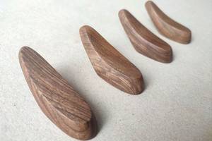 Groothandel Eenvoudige Woondecoratie Hout Haak Beugel Kleine Universele Muur Opknoping Haak Hanger Voor Badkamer En Keuken - Product Image 5