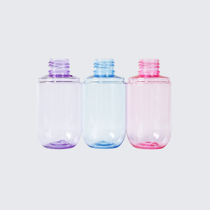 <b>Travel</b> Size <b>100ml</b> Green Capsule-Shaped Plastic Cosmetic <b>Bottle</b> with Screw Cap | High Quality Storage for Toner, Mist, Skincare - Product Image 1