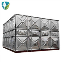 Conteneur d'eau modulaire boulonné industriel commercial, grande capacité, construction robuste