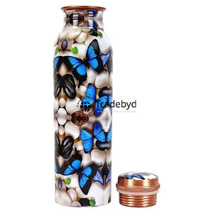 Hermosa botella de cobre para agua saludable para uso diario de Tradebyd - Product Image 2