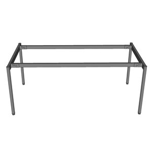 Serie OMA II HCOM207, Mesa de Conferencia de 180x90cm con Patas de Acero para Abrigos de Mujer - Product Image 1