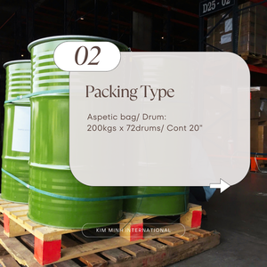 Concentré de mangue Kim Minh International Purée sans sucre Le meilleur jus de fruits du Vietnam emballé en vrac avec calamansi - Product Image 4