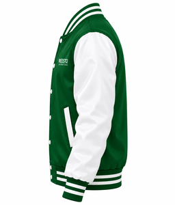 Veste de baseball personnalisée avec logo streetwear, veste de baseball pour hommes, veste varsity rouge personnalisée - Product Image 3