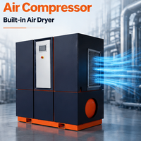 Compresseur d'air à vis silencieux industriel à faible consommation d'énergie, 11 kW-22 kW, directement de l'usine