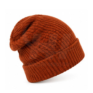 Relaxed Casual <b>Men</b> Beanies <b>Hats</b> Warm Ribbed Beanies <b>Hats</b> Comfortable Knit Beanies <b>Hats</b> Modern Winter Headwear For Online Sale - Product Image 4