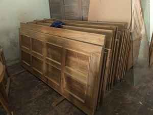 Portes d'entrée élégantes en bois de teck Ouverture manuelle de la maison Porte principale élégante Conception de la maison Intérieur Extérieur Conception de la chambre en bois - Product Image 3