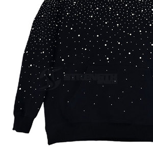 เสื้อฮู้ดประดับเพชรเทียม แฟชั่นลำลอง ดีไซน์หรูหราด้วยคริสตัล - Product Image 6