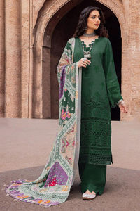 Style indien pakistanais brodé pelouse Laxury 3 pièces dernière collection robes de vente chaude pour les femmes - Product Image 4