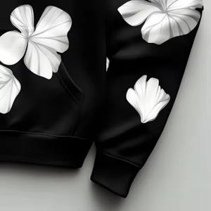 Qualité 100% coton pull hommes sweats à capuche respirant et solide motif prix pas cher pour la saison d'hiver - Product Image 3