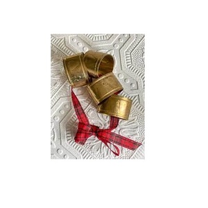 Accesorios dorados para servilletas, las mejores decoraciones de boda, anillos para servilletas de escritorio, de latón dorado para uso en granja - Product Image 5