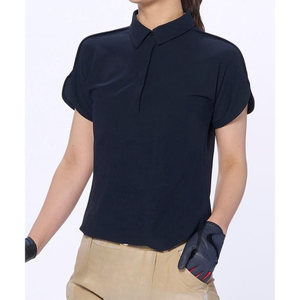 Camisetas de Golf de Punto Dry Fit para Mujer, Algodón para Camiseta, Elásticas en 4 Direcciones, Protección UV, Ropa Deportiva Transpirable, Logotipo Personalizado OEM/ODM - Product Image 1