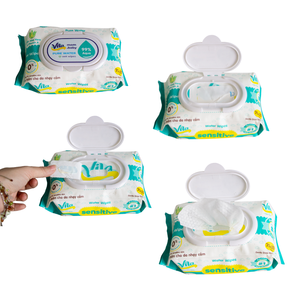 Vietnam Manufacturer Household <b>Wet</b> <b>Wipes</b> 90 Sheets Custom Basic Weight Skin Friendly Safe For Daily Use - Product Image 2