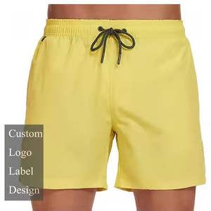 Traje de baño con estampado de sublimación con logotipo para hombre, Fitness personalizada para ropa de baño, pantalones cortos de playa, bañadores, bañadores unisex OEM - Product Image 1