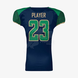 Maillot de football américain personnalisable en polyester respirant à séchage rapide, fabriqué au Pakistan, prix abordable, confortable pour les joueurs - Product Image 2