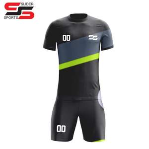 Uniformes de fútbol Personalizados Baratos impresos mujeres equipo de fútbol Jersey niños kit de fútbol ropa deportiva de entrenamiento para jóvenes - Product Image 1