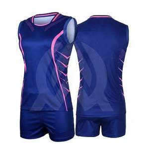 Camiseta de voleibol por sublimación personalizada de alta calidad, ropa deportiva Unisex, diferentes colores, diseño único de uniforme de voleibol para hombres y mujeres - Product Image 2