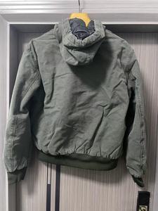 Sudadera con Capucha de Alta Calidad, Estilo Vintage Lavado, para Hombre, Gruesa, de Forro Polar, Estilo Retro de Lujo, para Invierno, Corte Regular - Product Image 4