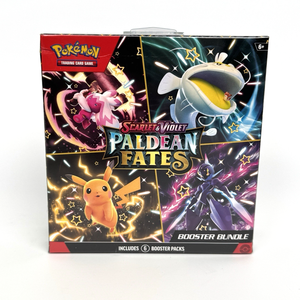 (T&B) Caja de Exhibición de Paquetes de Sobres TCG Scarlet & Violet Paldean Fates, SELLADA DE FÁBRICA - Product Image 1