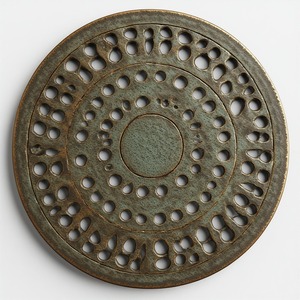 Luxury Handcrafted Brass <b>Drain</b> <b>Cover</b> Traditional Carving Modern Golden Shine <b>for</b> Hotel Premium Interior Decoration-Lightweight - Product Image 1