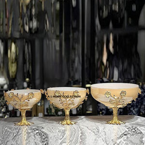 Support en forme de branche d'arbre pour bol décoratif au design authentique avec métal en acier inoxydable plaqué or brillant pour le stockage des aliments et des fruits - Product Image 2