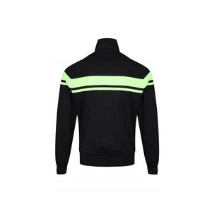 Vente en gros Ensemble deux pièces pour hommes avec logo brodé personnalisé Survêtement à blocs de couleurs pour hommes Slim Fit Polyester Jogging - Product Image 2