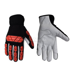 ถุงมือฝึกซ้อมหนังคุณภาพสูงจากโรงงาน ป้องกันแรงกระแทก แบบเต็มนิ้ว ปรับสายรัดข้อมือได้ เพื่อความปลอดภัย - Product Image 2