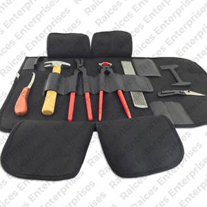Instrumentos veterinarios de acero inoxidable Precio barato Kit de herrador Para Caballo Venta caliente Kit de herramientas de pezuña de herrador en MOQ bajo - Product Image 1