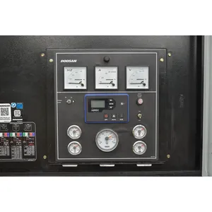 Groupe électrogène diesel industriel de 124 kW avec sélecteur de tension, remorquable, pour usage commercial de secours - Product Image 5