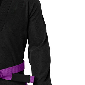Ensemble de kimonos de Jiu-Jitsu unisexe, respirant, séchage rapide, tissu en coton léger, uniforme confortable, tenue d'entraînement, durable à l'avant - Product Image 4